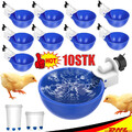 10x Automatischer Hühner-Wasserbecher, Farm Coop, Wasserspender Geflügel-Tränke