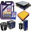 INSPEKTIONSKIT FILTER LIQUI MOLY ÖL 5L 5W-40 für Opel Astra G CC F48_ F08_ 1.6