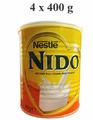 4 Dosen Nido vollmilchpulver 4 x 400 g Nestle vollmilch Instant Getränkepulver 