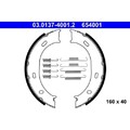 1x Bremsbackensatz, Feststellbremse ATE 03.0137-4001.2 passend für VAG