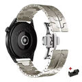 Edelstahl Metall Armband für Huawei Watch 4/3Pro GT 4 GT 3 GT 2 GT 2e 46mm 42mm