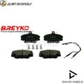 BREMSBELAGSATZ SCHEIBENBREMSE Q1465 FÜR RENAULT 19/II/Chamade/Hatchback/Van 1.4L