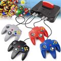 Retro N64 Controller für Nintendo 64 Gamepad für N-64 Kontroller Joypad System