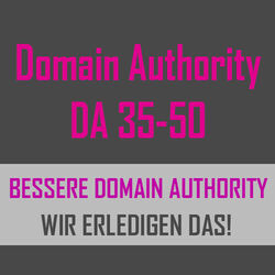 Website Domain Authority (DA) - Verbesserung auf DA 35-50 - SEO Service