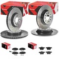 brembo SPORT BREMSENSET VORNE + HINTEN passend für AUDI A3 8V + TT FV