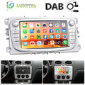DAB+ Android 13.0 Für Ford Focus II Mk2 Mondeo C-MAX S-MAX Galaxy Autoradio GPS