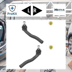 2x Meyle Spurstangenkopf, Axialgelenk Links, Rechts passend für Honda Jazz IV