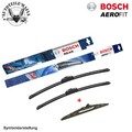 Bosch Aerofit Scheibenwischer Set Vorne + HINTEN für MERCEDES-BENZ A-KLASSE (W16