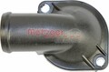METZGER (4010079) Thermostatgehäuse Motorblock, Thermostat, vorne links