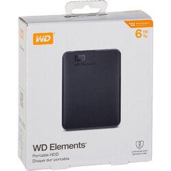 Western Digital WD Elements Portable USB 3.0 6TB Externe Festplatte