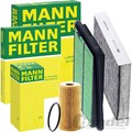 MANN-FILTER INSPEKTIONSPAKET passend für NISSAN QASHQAI II 2 1.5 dCi 110+116 PS