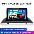 Für BMW X3 E83 2004-2012 9'' Android 12 Autoradio GPS Navi WIFI BT 1+32G DAB+FM