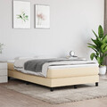 Bettgestell Bettrahmen Lattenrost Polsterbett Bett Schlafzimmerbett Stoff vidaXL