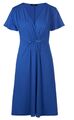 PETER HAHN Jersey Kleid Kofferkleid 42 blau wie neu!