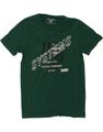 Jack & Jones Herren Kern schmale Passform Grafik T-Shirt Oberteil klein grün BH41
