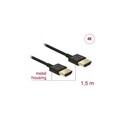 Kabel High Speed HDMI mit Ethernet - HDMI-A Stecker > HDMI-A...