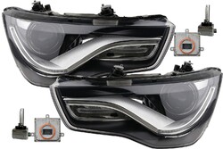 Scheinwerfer Set Xenon passend für Audi A1 8X 10-14 D3S LR mit Leu. Steuergerät