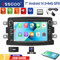 DAB+ 2+64G GPS KAM Autoradio für Dacia Duster Sandero Lodgy Dokker Logan Renault