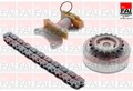 Steuerkettensatz FAI AutoParts TCK124VVT für 5K1 A6 SKODA 3C2 A3 PASSAT AUDI VW