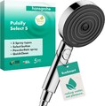 Hansgrohe Pulsify Select S- Wassersparender Duschkopf 6,9 L/Min (Ecosmart), Hand