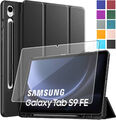 Lonfeid Stifthalter Hülle + 9H Hartglas für Samsung Galaxy Tab S9 FE 10.9 2023