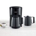 SEVERIN Filterkaffeemaschine mit 2 Thermokannen, Kaffeemaschine fr bis zu 8 Tass