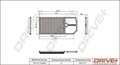 Dr!ve+ Luftfilter DP1110.10.0068 für SEAT SKODA VW