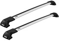 Thule Dachträger Edge Clamp WingBar Edge silber für SKODA Fabia Schrägheck