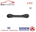 LINKS RECHTS QUERLENKER SATZ HINTEN NIEDRIGER VORNE SIDEM 3574 2PCS H NEU