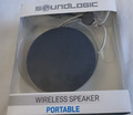 Soundlogic portable wireless speaker - tragbarer kabelloser Lautsprecher schwarz