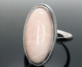 GOLDJUNGE69 * TERRA OPALIS EDELSTEIN RING (19) PINK-OPAL 5,5ct OVAL 925er SILBER