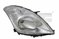 TYC 20-12430-05-2 Headlight for SUZUKI
