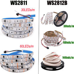 WS2812B RGB LED Streifen Stripe Lichtleiste WS2811 IC Individuell Adressierbar