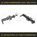 2X AIC WASCHWASSERDÜSE, SCHEINWERFERREINIGUNG  LINKS + RECHTS FÜR BMW