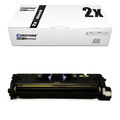 2x Toner für HP Color LaserJet 2500 wie C9700A 121A BLACK