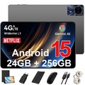 2025 Neu 14" Tablet Android 15 24GB RAM+256GB ROM WlFl 4G LTE 2SIM GPS Gemini AI