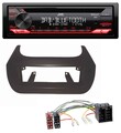 JVC CD DAB USB Bluetooth MP3 Autoradio für Citroen Nemo Fiat Fiorino Qubo Peugeo