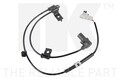 ABS Sensor Raddrehzahl NK 293419 für HYUNDAI MATRIX FC CRDi VGT