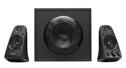 ^ Logitech Z623 Black 2.1 Speaker Set for PC [THX|200W RMS|Stereo] (980-000403)