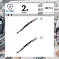 2x ORIGINAL® Meyle Bremsschlauch Vorne, Hinten für VW Lt 28-46 II Kasten Lt