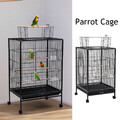 Großer Papageienkäfig Open Play Top Vogelkäfig Wellensittiche Käfig für Sittiche