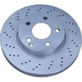 2x QUARO QD2353 Bremsscheibe für MERCEDES BENZ C KLASSE SLS AMG S204 W204 C204