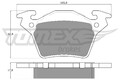 TOMEX Brakes Bremsbelagsatz Scheibenbremse TX 12-89 für MERCEDES VITO Bus W638 5