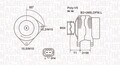 MAGNETI MARELLI 063731960010 Generator for OPEL VAUXHALL