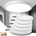 12W-60W LED Deckenleuchte Ultraflach Panel Deckenlampe Wohnzimmer Schlafzimmer