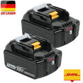 2X Für Makita 18V 7,0AH Akku BL1860B BL1850 BL1830 9Ah LXT Li-Ion BL1840 