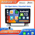 Android 13 CarPlay Autoradio Für OPEL Astra J Vauxhall 2010-17 GPS BT5.0 AUX 32G