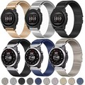 Quickfit Milanese Armband für Garmin Fenix 5 6 7 8 5X 6X 7X 3 HR EPIX Pro Gen 2