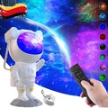 Astronaut Sternenhimmel Projektor Kinder Galaxy Lampe LED Nachtlicht mit Timerde