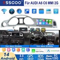 DAB+AHD Für Audi A6 C6 4F MMI 2G 05-09 Carplay 128G Autoradio 8Kern Android14 4G